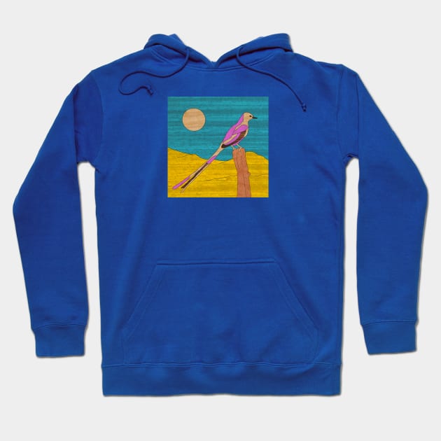 Scissortail Flycatcher Hoodie by Gregg Standridge